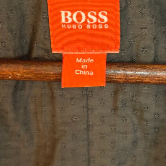 Vintage 90's Men's HUGO BOSS Classic Grey Wool Blazer - Picture 3 of 5